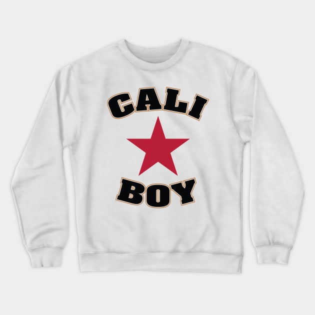 Cali Boy (Lone Star) Crewneck Sweatshirt by CaliKringle